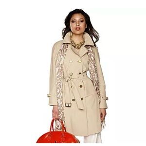 Isaac Mizrahi Classic Trench, L